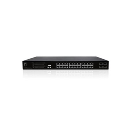 LevelOne GEP-2861 commutateur réseau Géré L2 Gigabit Ethernet (10/100/1000) Connexion Ethernet