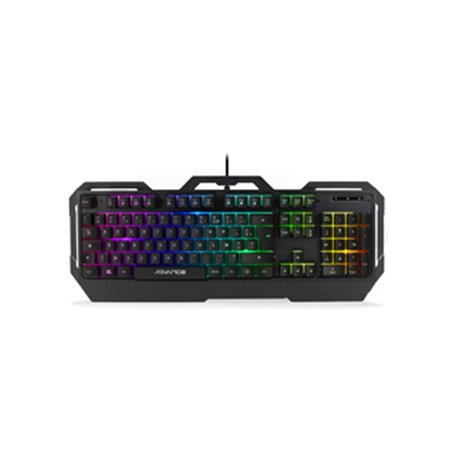 ADVANCE Gamer RGB GTA 250 clavier Jouer USB QZERTY Français Noir