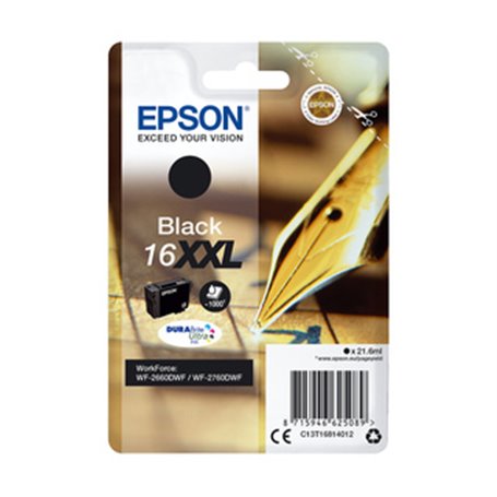 Epson C13T16814010 cartouche d'encre 1 pièce(s) Original Rendement élevé (XL) Noir