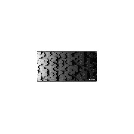 Sharkoon SKILLER SGP30 Big Hex Tapis de souris de jeu Noir