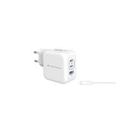 Conceptronic ALTHEA17W chargeur d'appareils mobiles Universel Blanc Secteur Charge rapide Intérieure