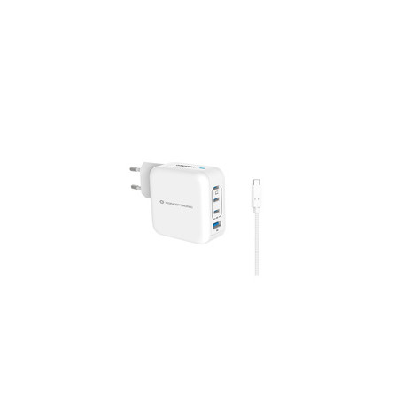 Conceptronic ALTHEA18W chargeur d'appareils mobiles Universel Blanc Secteur Charge rapide Intérieure