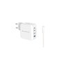 Conceptronic ALTHEA18W chargeur d'appareils mobiles Universel Blanc Secteur Charge rapide Intérieure