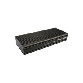 LC-Power LC-M2-C-NVME-2X2 Boîtier de disques de stockage Enceinte ssd Noir M.2