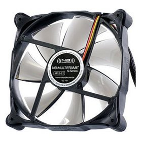 Noiseblocker Multiframe M12-P Boitier PC Ventilateur 12 cm Noir
