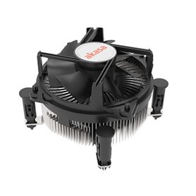Akasa AK-CC6606BP01 système de refroidissement dordinateur Processeur Dissipateur thermique/Radiateur 9 cm Aluminium