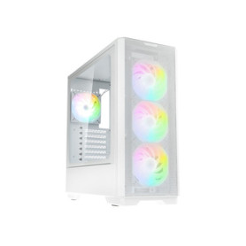 Kolink Unity Solar ARGB Mesh Midi Tower Blanc