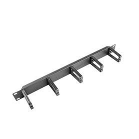 Lanberg AK-1202-B accessoire de racks Panneau de gestion de câbles