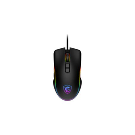 MSI FORGE GM300 souris Jouer Droitier USB Type-A Optique 7200 DPI