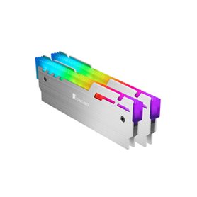 Jonsbo NC-3 ARGB Module de mémoire Dissipateur thermique/Radiateur Argent