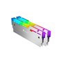 Jonsbo NC-3 ARGB Module de mémoire Dissipateur thermique/Radiateur Argent