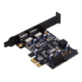 Silverstone EC04-E carte et adaptateur d'interfaces Interne USB 3.2 Gen 1 (3.1 Gen 1)