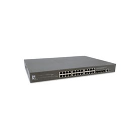 LevelOne GTP-2871 commutateur réseau Géré L3 Gigabit Ethernet (10/100/1000) Connexion Ethernet