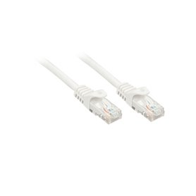 Lindy Rj45/Rj45 Cat6 1m câble de réseau Blanc U/UTP (UTP)