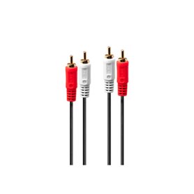 Lindy 35664 câble audio 10 m 2 x RCA Rouge