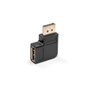 Lindy 41334 changeur de genre de câble DisplayPort Noir