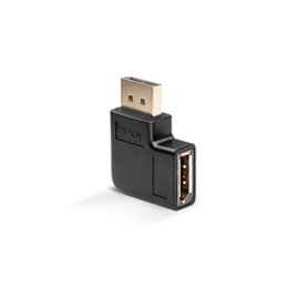 Lindy 41333 changeur de genre de câble DisplayPort Noir