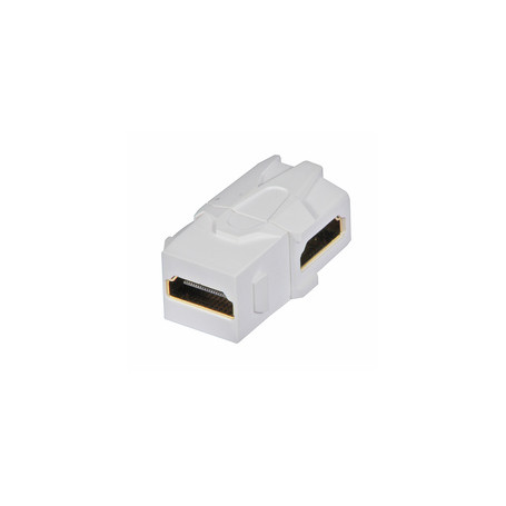 Lindy 60490 câble vidéo et adaptateur HDMI Blanc