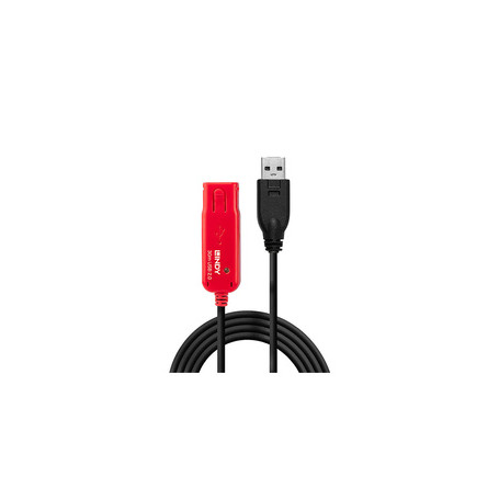 Lindy 42923 câble USB 30 m USB 2.0 USB A Noir