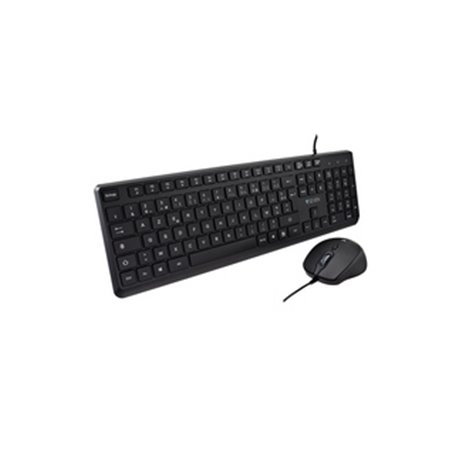 V7 Ensemble clavier et souris USB CKU350ES  Configuration ES