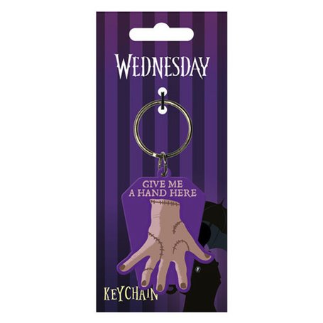 Porte-clés Wednesday Give Me a Hand