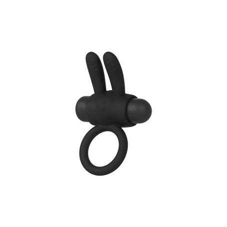 Bague Pénis gélée Lapin Diversual Noir