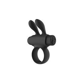 Bague Pénis gélée Lapin Diversual Noir