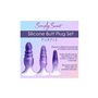 Plug Anal XR Violet Silicone Lot 3 Pièces