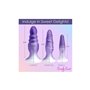 Plug Anal XR Violet Silicone Lot 3 Pièces