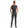 Maillot de Corps sans Manches pour Homme Demoniq Noir S