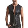 Maillot de Corps sans Manches pour Homme Demoniq Noir S