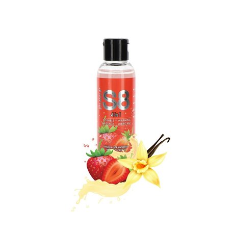 Lubrifiant Stimul8 125 ml Fraise Vanille