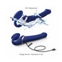 Vibromasseur Strap-on-me 6017418 Bleu XL