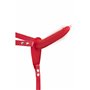 Gode ceinture Fetish Tentation Rouge Silicone