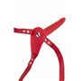 Gode ceinture Fetish Tentation Rouge Silicone