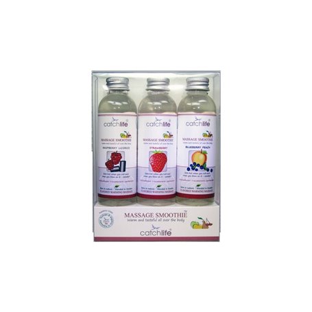 Lubrifiant Nature Body 3 x 75 ml Fraise Pêche Framboise