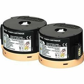 Epson Pack 2 Toners Noir (2 x 2500 p)