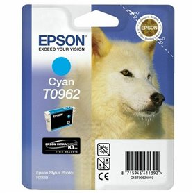 Epson Husky Cartouche "Loup" - Encre UltraChrome K3 VM Cyan