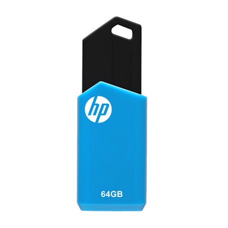 Clé USB HP HPFD150W-64 Noir/Bleu 64 GB