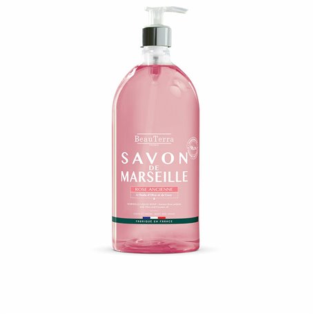 Savon liquide Beauterra Marseille Universel Roses Mains 1 L