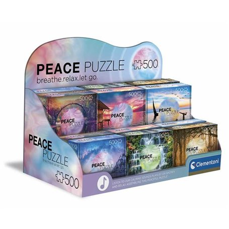 Clementoni Peace Collection 35121 puzzle Jeu de puzzle 500 pièce(s)