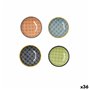 Assiette Quid Pippa Multicouleur Céramique (36 Unités) (Pack 36x)