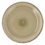 Assiette plate Quid Vita Natura Céramique Vert Ø 27 cm (12 Unités)