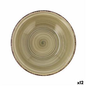 Assiette creuse Quid Natura Vita Céramique Vert (ø 21