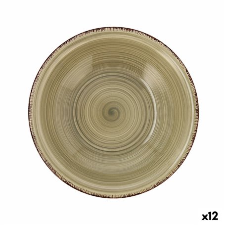 Assiette creuse Quid Natura Vita Céramique Vert (ø 21