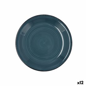 Assiette à dessert Quid Vita Céramique Bleu (19 cm) (12 Unités)