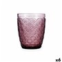 Verre Bidasoa Rose Moon Rose verre 290 ml (6 Unités)