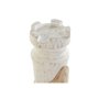 Figurine Décorative DKD Home Decor Blanc Marron Noir Pièces du jeu d'échec Loft 12 x 11 x 36 cm (2 Unités)