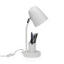 Lampe de bureau Versa Blanc Métal 18 x 40 x 14 cm