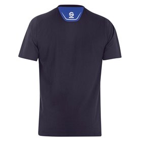 T-shirt à manches courtes homme Sparco TECH STRETCH Blue marine